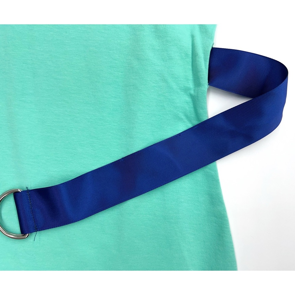 johnnie-O Bermuda Green Belted Short Sleeve Polo Dress - Picture 8 of 10